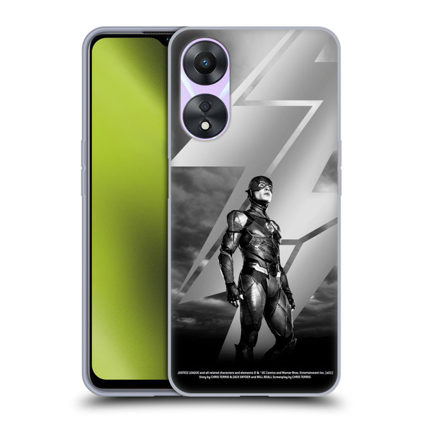 Zack Snyder's Justice League Snyder Cut Character Art Flash Soft Gel Case for OPPO A78 5G