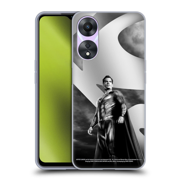 Zack Snyder's Justice League Snyder Cut Character Art Superman Soft Gel Case for OPPO A78 5G