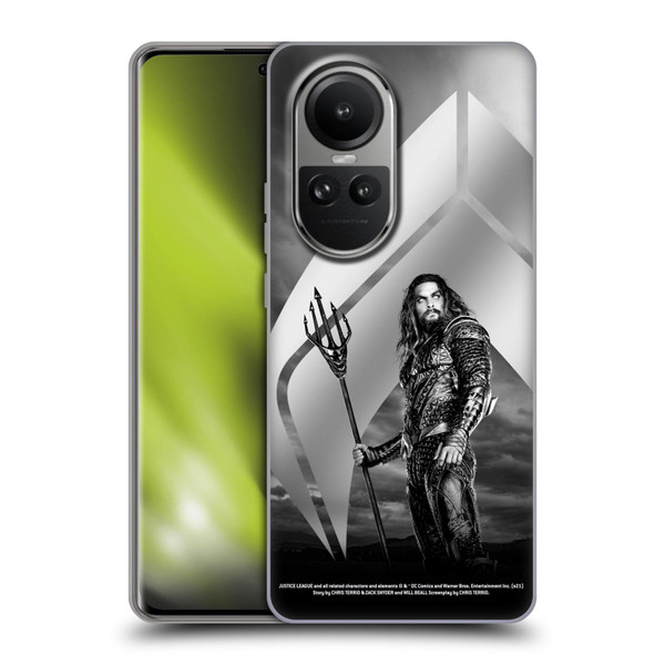 Zack Snyder's Justice League Snyder Cut Character Art Aquaman Soft Gel Case for OPPO Reno10 5G / Reno10 Pro 5G