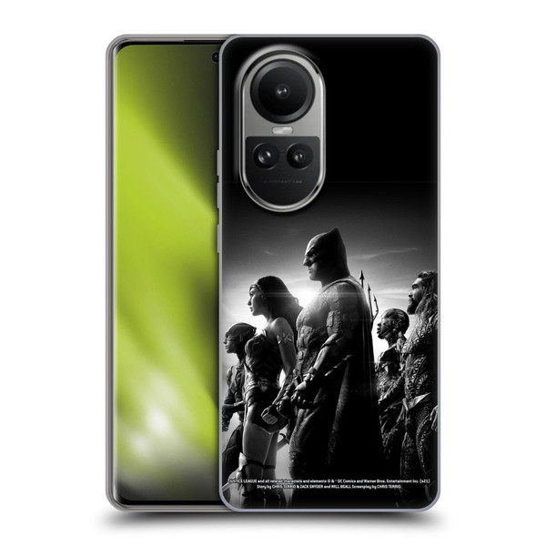 Zack Snyder's Justice League Snyder Cut Character Art Group Soft Gel Case for OPPO Reno10 5G / Reno10 Pro 5G