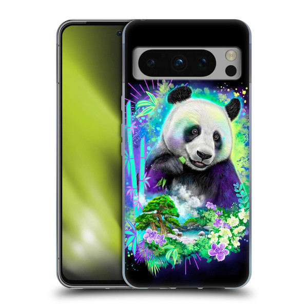 Sheena Pike Animals Rainbow Bamboo Panda Spirit Soft Gel Case for Google Pixel 8 Pro