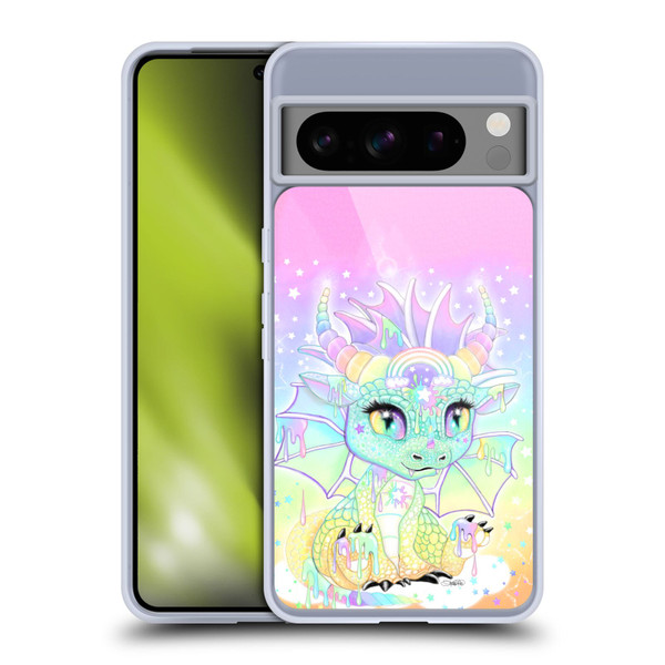 Sheena Pike Dragons Sweet Pastel Lil Dragonz Soft Gel Case for Google Pixel 8 Pro