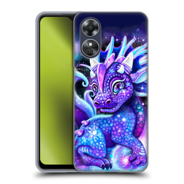 Sheena Pike Dragons Galaxy Lil Dragonz Soft Gel Case for OPPO A17