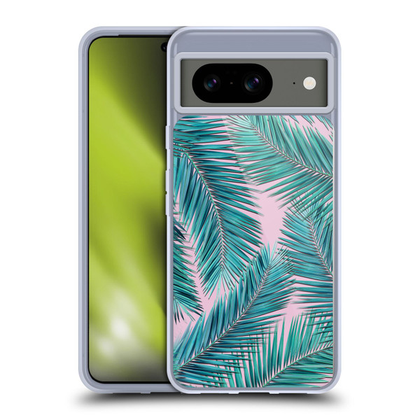 Mark Ashkenazi Banana Life Palm Tree Soft Gel Case for Google Pixel 8