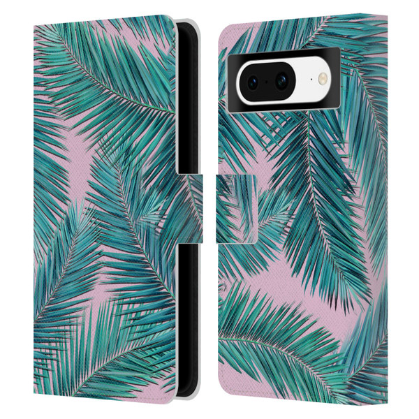 Mark Ashkenazi Banana Life Palm Tree Leather Book Wallet Case Cover For Google Pixel 8