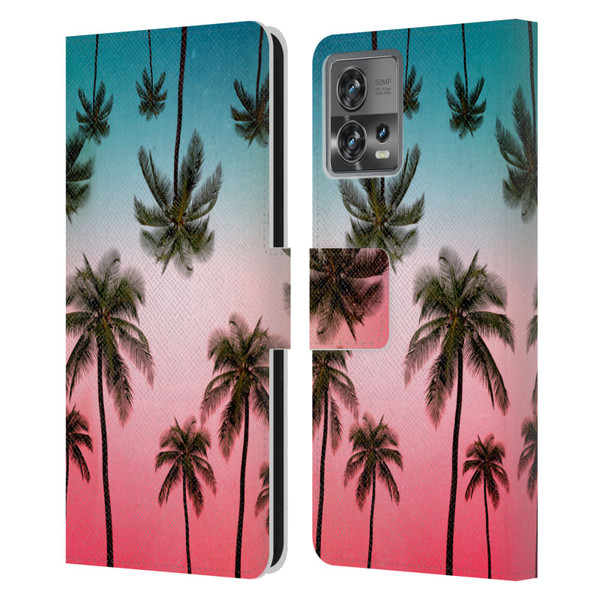 Mark Ashkenazi Banana Life Tropical Leather Book Wallet Case Cover For Motorola Moto Edge 30 Fusion