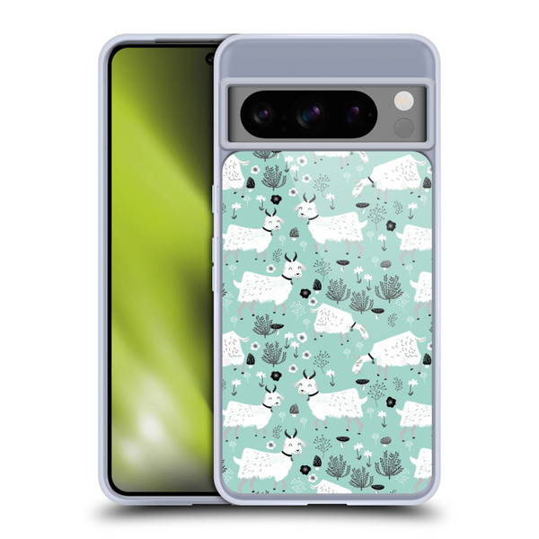 Andrea Lauren Design Animals Goats Soft Gel Case for Google Pixel 8 Pro