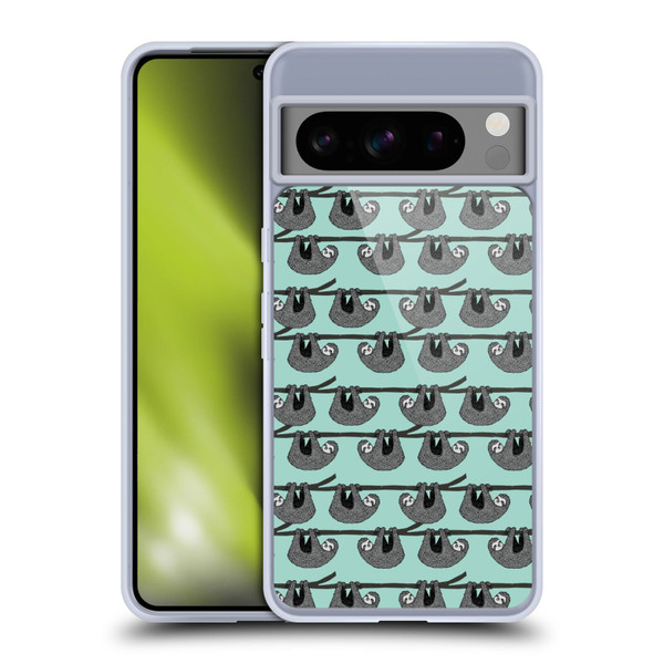 Andrea Lauren Design Animals Sloth Soft Gel Case for Google Pixel 8 Pro