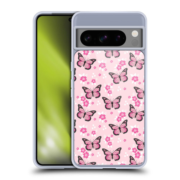 Andrea Lauren Design Lady Like Butterfly Soft Gel Case for Google Pixel 8 Pro