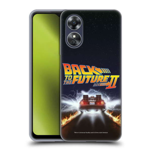 Back to the Future II Key Art Blast Soft Gel Case for OPPO A17