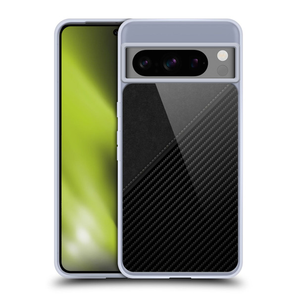Alyn Spiller Carbon Fiber Leather Soft Gel Case for Google Pixel 8 Pro