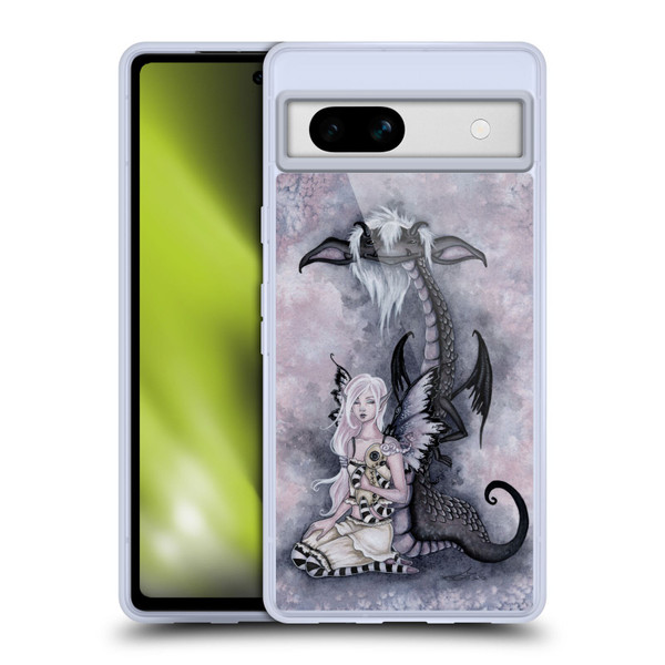 Amy Brown Folklore Evie And The Nightmare Soft Gel Case for Google Pixel 7a