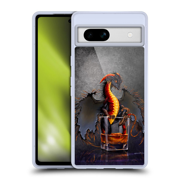Stanley Morrison Dragons Black Pirate Drink Soft Gel Case for Google Pixel 7a
