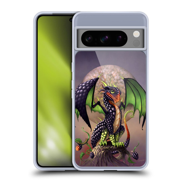 Stanley Morrison Dragons 3 Berry Garden Soft Gel Case for Google Pixel 8 Pro