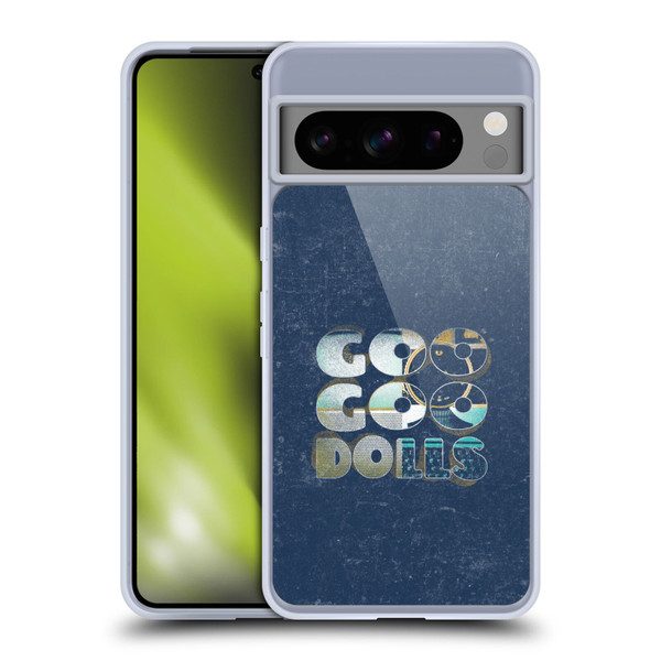 Goo Goo Dolls Graphics Rarities Bold Letters Soft Gel Case for Google Pixel 8 Pro