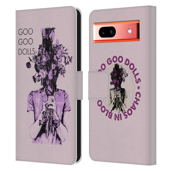 Goo Goo Dolls Graphics Chaos In Bloom Leather Book Wallet Case Cover For Google Pixel 7a