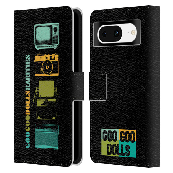Goo Goo Dolls Graphics Rarities Vintage Leather Book Wallet Case Cover For Google Pixel 8