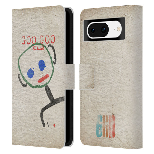 Goo Goo Dolls Graphics Throwback Super Star Guy Leather Book Wallet Case Cover For Google Pixel 8