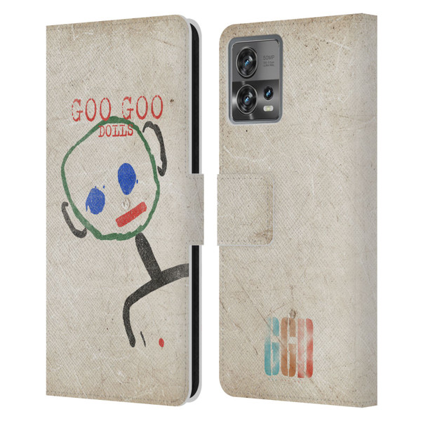 Goo Goo Dolls Graphics Throwback Super Star Guy Leather Book Wallet Case Cover For Motorola Moto Edge 30 Fusion