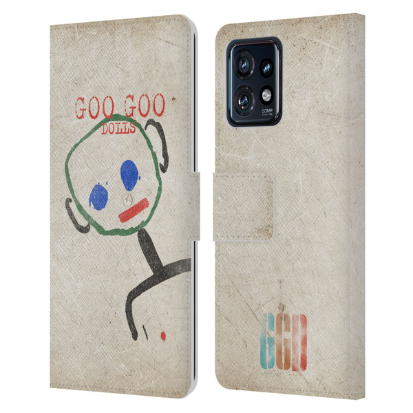Goo Goo Dolls Graphics Throwback Super Star Guy Leather Book Wallet Case Cover For Motorola Moto Edge 40 Pro