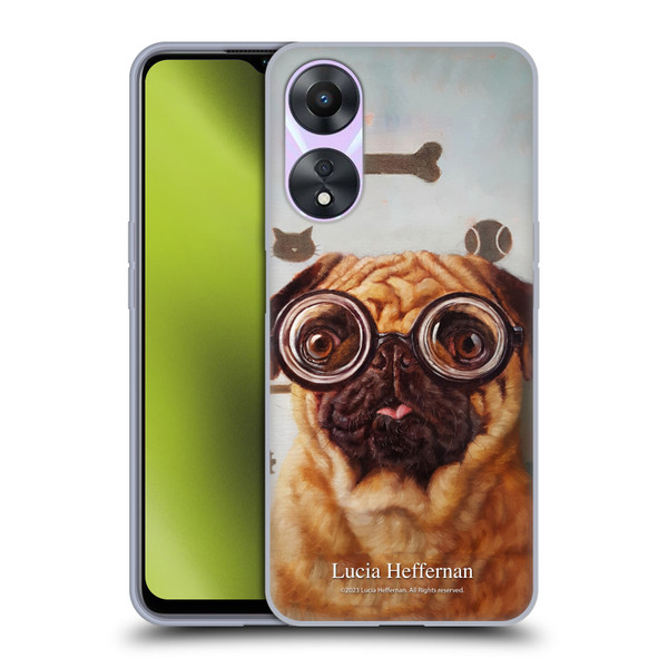 Lucia Heffernan Art Canine Eye Exam Soft Gel Case for OPPO A78 5G