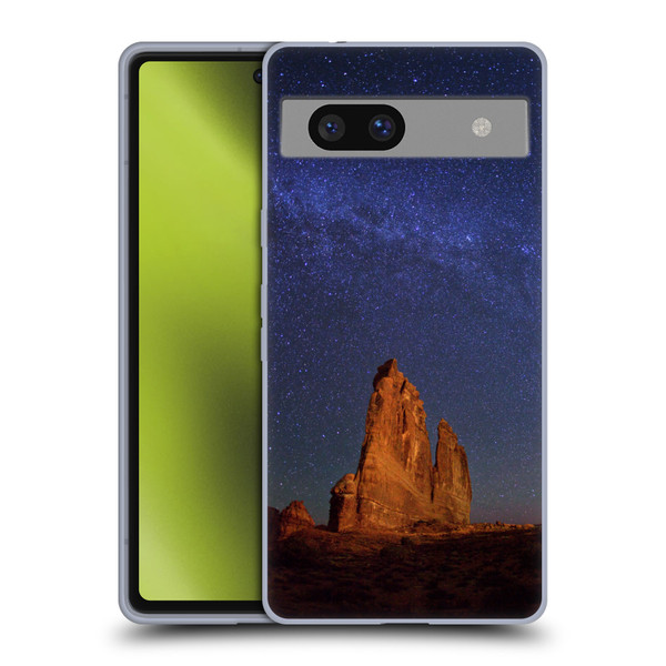 Royce Bair Nightscapes The Organ Stars Soft Gel Case for Google Pixel 7a