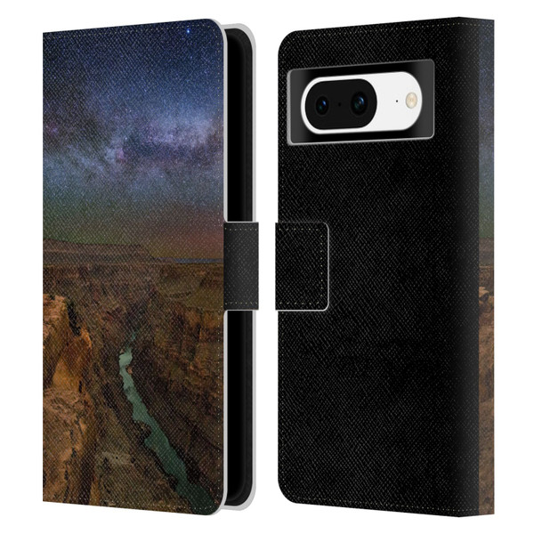 Royce Bair Photography Toroweap Leather Book Wallet Case Cover For Google Pixel 8