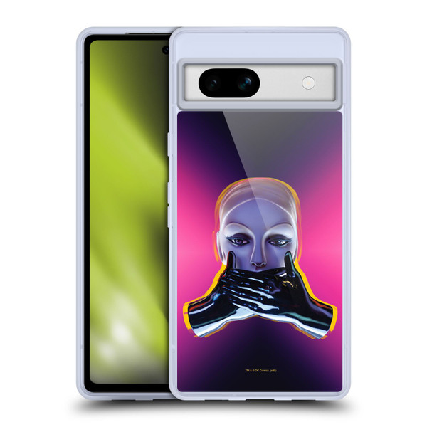 Birds of Prey DC Comics Graphics Speak No Evil Soft Gel Case for Google Pixel 7a