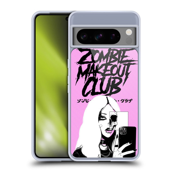 Zombie Makeout Club Art Selfie Skull Soft Gel Case for Google Pixel 8 Pro