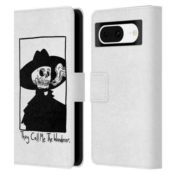 Matt Bailey Art They Call MeThe Wanderer Leather Book Wallet Case Cover For Google Pixel 8