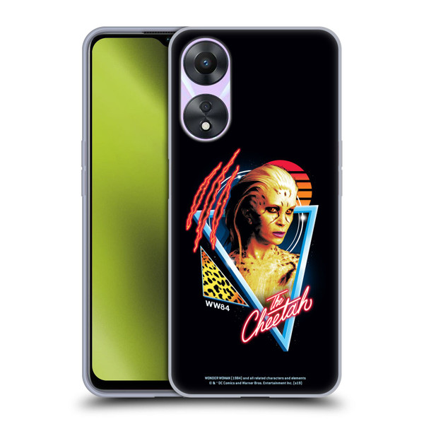 Wonder Woman 1984 80's Graphics The Cheetah Soft Gel Case for OPPO A78 5G