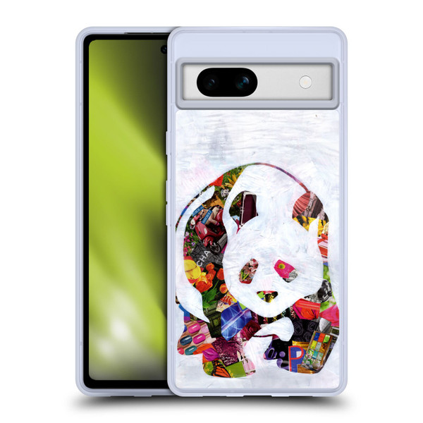 Artpoptart Animals Panda Soft Gel Case for Google Pixel 7a