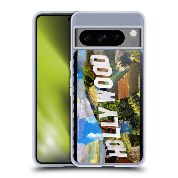 Artpoptart Travel Hollywood Soft Gel Case for Google Pixel 8 Pro