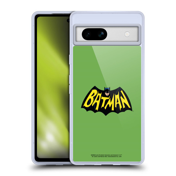 Batman TV Series Logos Main Soft Gel Case for Google Pixel 7a