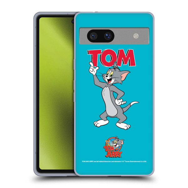 Tom and Jerry Characters Tom Soft Gel Case for Google Pixel 7a