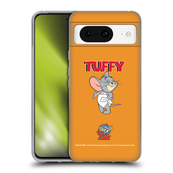 Tom and Jerry Characters Nibbles Soft Gel Case for Google Pixel 8