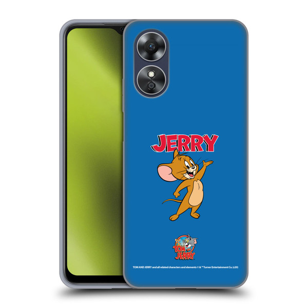 Tom and Jerry Characters Jerry Soft Gel Case for OPPO A17