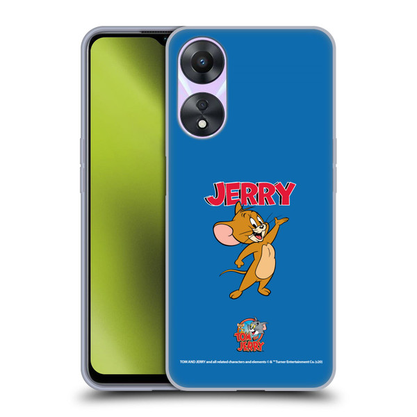Tom and Jerry Characters Jerry Soft Gel Case for OPPO A78 5G