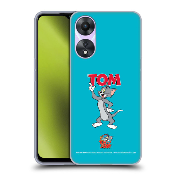 Tom and Jerry Characters Tom Soft Gel Case for OPPO A78 5G