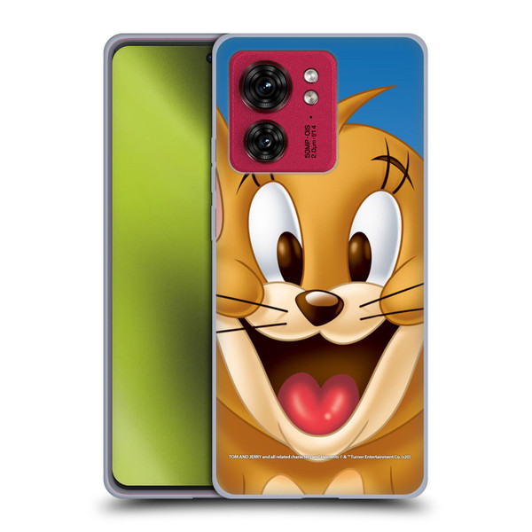Tom and Jerry Full Face Jerry Soft Gel Case for Motorola Moto Edge 40