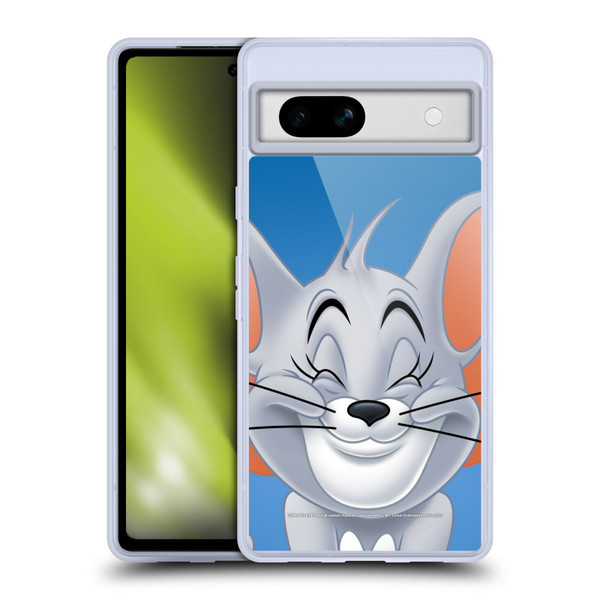 Tom and Jerry Full Face Nibbles Soft Gel Case for Google Pixel 7a