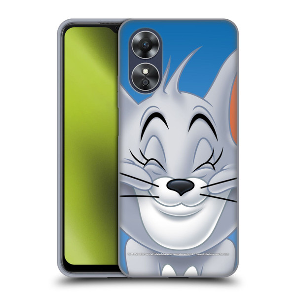 Tom and Jerry Full Face Nibbles Soft Gel Case for OPPO A17