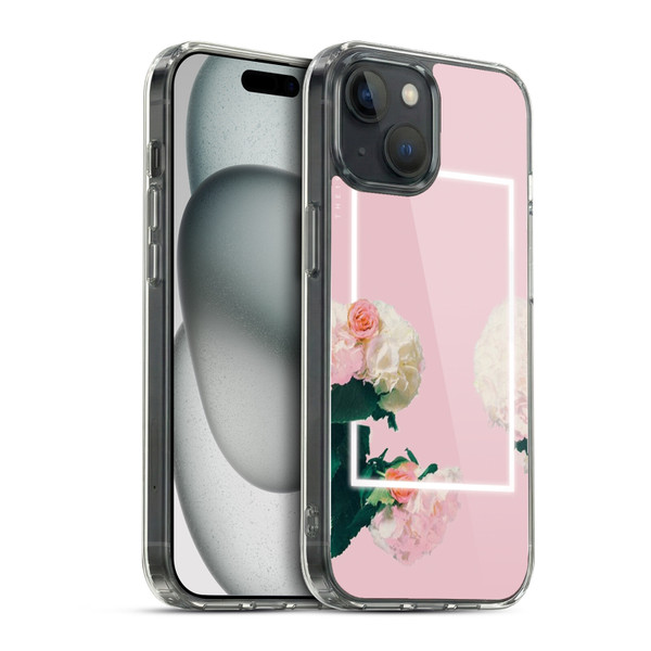 The 1975 Key Art Roses Pink Soft Gel Case for Apple iPhone 15 & MagSafe
