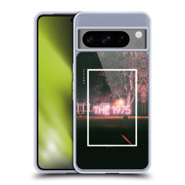 The 1975 Songs Neon Sign Logo Soft Gel Case for Google Pixel 8 Pro