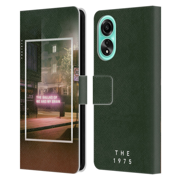 The 1975 Songs The Ballad Of Me And My Brain Leather Book Wallet Case Cover For OPPO A78 4G