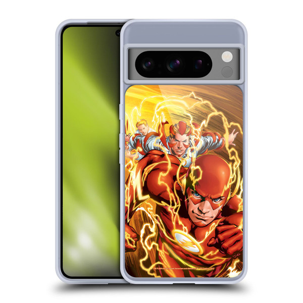 The Flash DC Comics Comic Book Covers New 52 Vol 4 #1 Soft Gel Case for Google Pixel 8 Pro