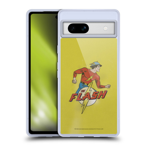 The Flash DC Comics Fast Fashion Jay Garrick Soft Gel Case for Google Pixel 7a