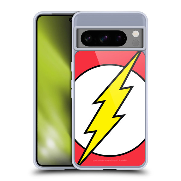 The Flash DC Comics Logo Oversized Soft Gel Case for Google Pixel 8 Pro