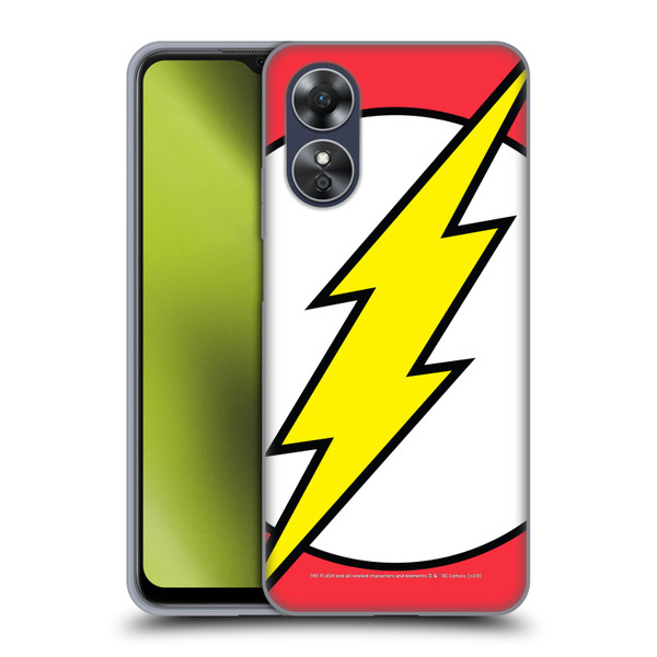 The Flash DC Comics Logo Oversized Soft Gel Case for OPPO A17