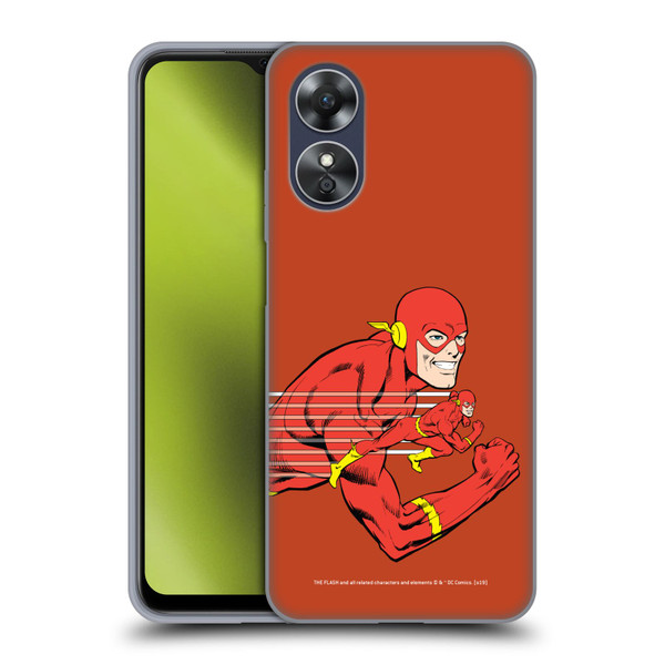 The Flash DC Comics Vintage Double Soft Gel Case for OPPO A17